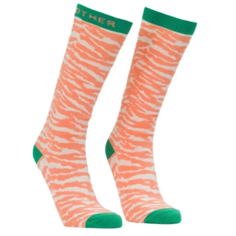 MOTHER Denim The High Stepper - Orange Zebra